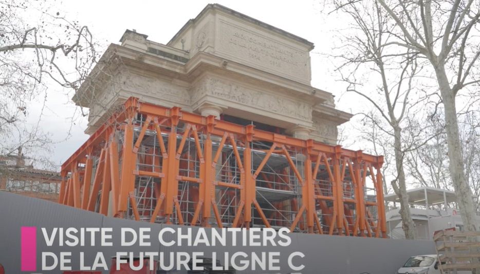 Visite de Chantiers de la Future Ligne C