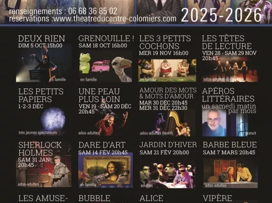 Théâtre du centre : ouverture de saison