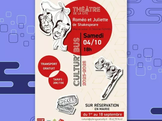 CULTUR'BUS - « Roméo et Juliette » de Shakespeare