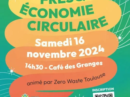 Atelier fresque économie circulaire