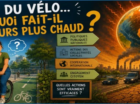 « Je fais du vélo, pourquoi fait-il toujours plus chaud ? »