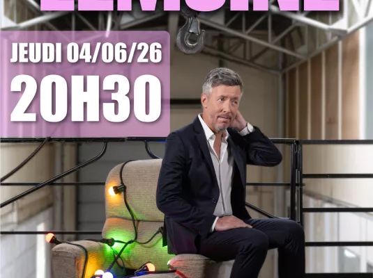 Jean-Luc LEMOINE à la Grande Halle de L’Union - Jeudi 4 juin