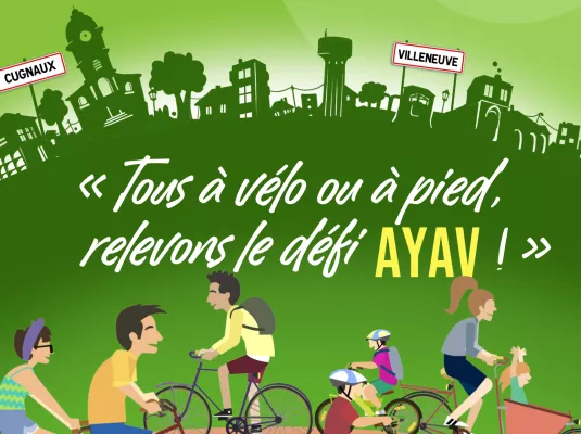 Challenge AYAV - tous à vélo ou à pied, relevons le défi !