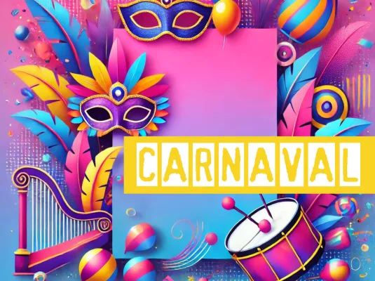 L’heure de la 3ème édition du carnaval a sonné,
réservez la date du samedi 29 mars 2025 !