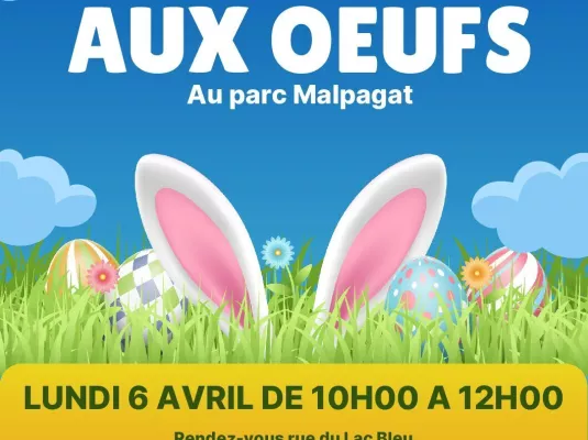 Chasse aux oeufs - Lundi 6 avril
