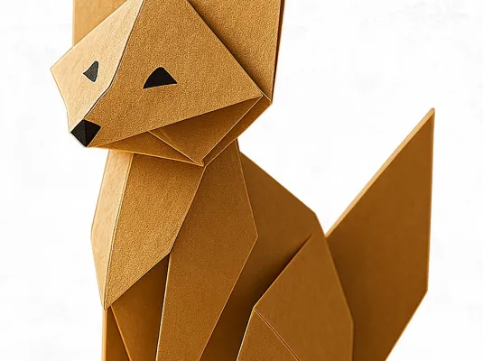 Atelier créatif : origamis animaux de la forêt © u_w20fiido7d via Pixabay