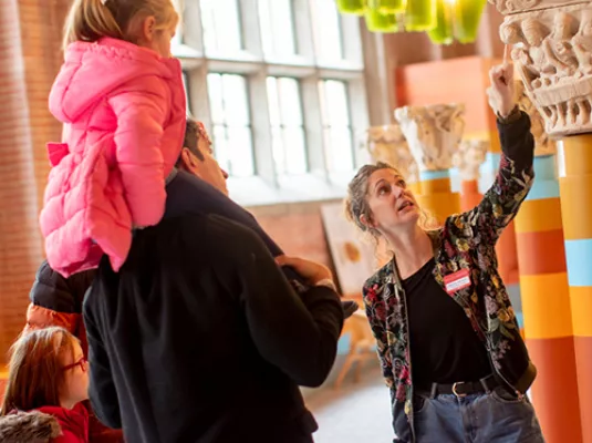 Visite guidée pour un public adapté