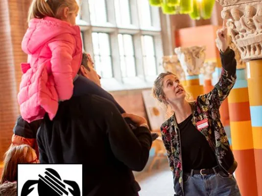 Visite guidée adaptée aux personnes en situation de handicap
