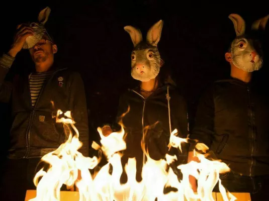 Bord de scène avec les artistes du spectacle "Fracasse" - Vendredi 22 novembre