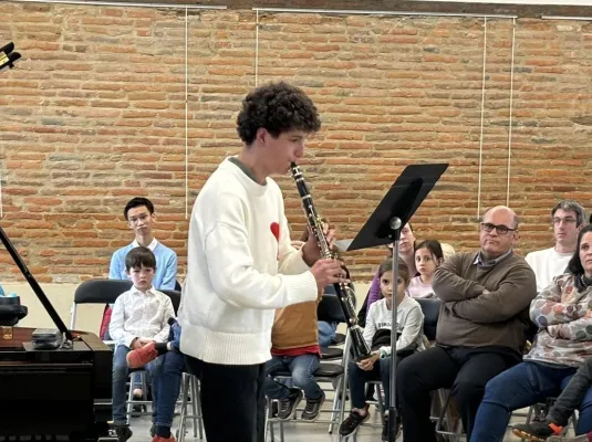 Petit concert au château Catala
