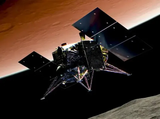 En direct - Lancement de la mission MMX © Vue d’artiste de la sonde MMX © JAXA