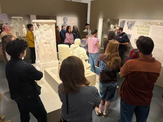 Découverte de l'exposition "Gaulois mais Romains !"
