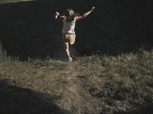 Visite avec l'artiste © © Anne Desplantez & Les enfants du Sarthé