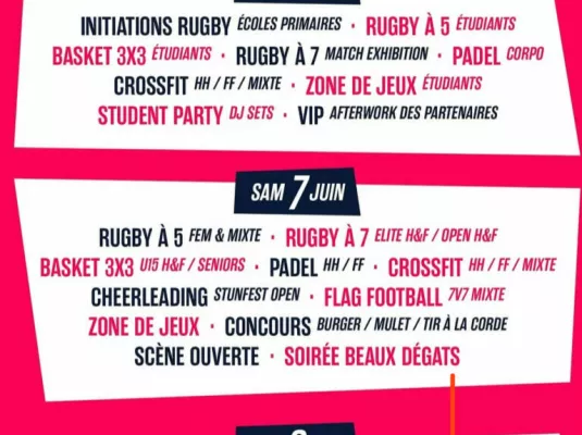 Spring Sevens Festival - Du 6 au 8 juin