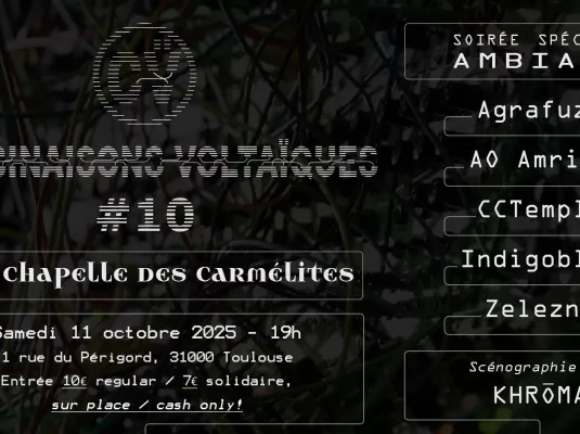 [Saison musicale] Concert Les Combinaisons Voltaïques