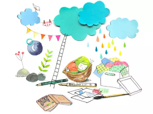 Le Petit monde de Cécile © Accès éditions