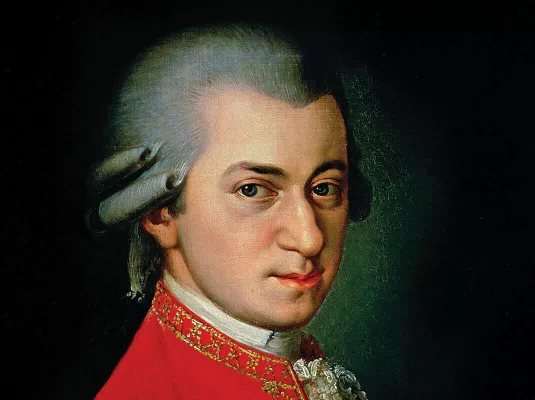 Jean-François Zygel - Mozart m’emmène à l’opéra ! © W.A. Mozart - portrait huile sur toile © Barbara Krafft