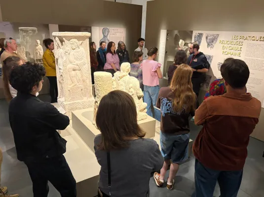 Découverte de l'exposition "Gaulois mais Romains !"