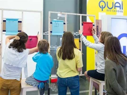 S'inspirer du vivant : ateliers des vacances d'hiver © Quai des Savoirs