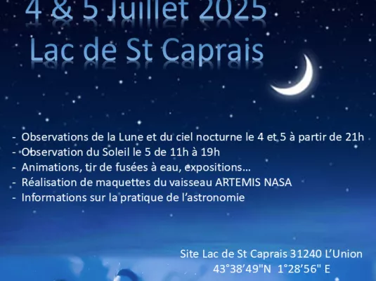 Festival d’astronomie : "L’Union sous les étoiles"  - Les 4 et 5 juillet