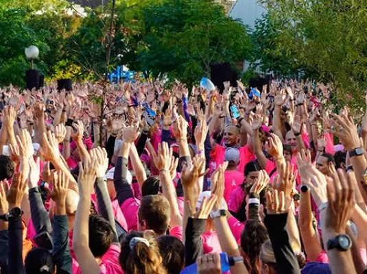 Octobre Rose - Je Me Ligue contre le cancer ! © JF Damon