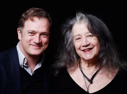 Renaud Capuçon et Martha Argerich © ©Caroline Doutre