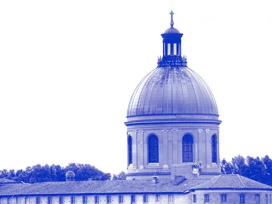 La chapelle en bleue : l’art cyanotype