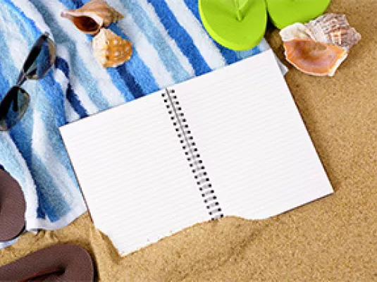 "CARNET SOUVENIRS DE VACANCES"