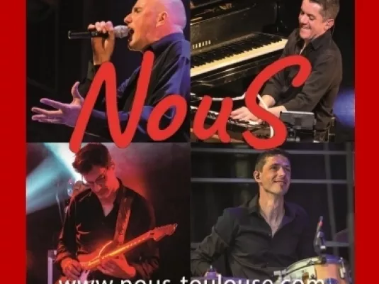 [Saison Musicale] Concert "Nougaro fait son cinéma" © Jocelyne Saeis, Sabato, Richard Guillernain, Patrick Desbois, Philippe Buffa, Amélie Tribou