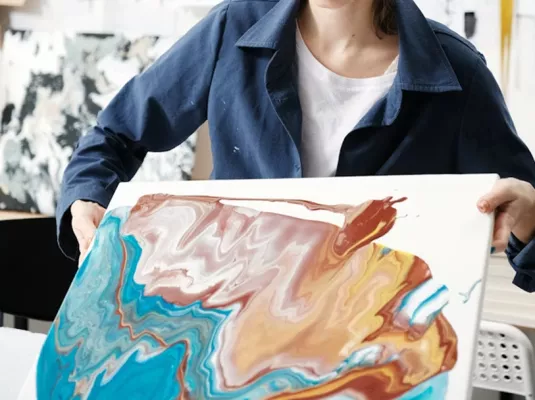 Atelier Marbling : Peindre sur l'eau