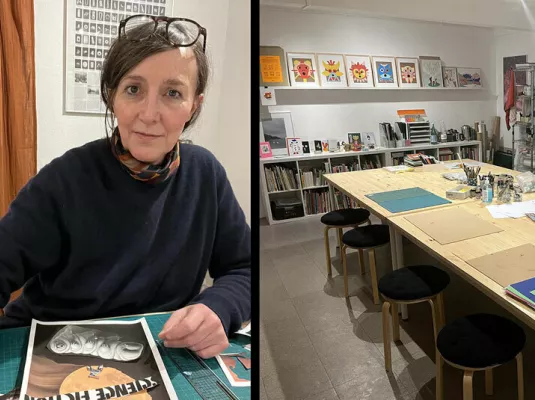 Mardi de l’art : Emmanuelle Viguié et son atelier Diversion