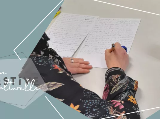 Atelier d’écriture : thème surprise - Samedi 22 novembre