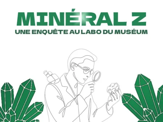 Enquête au Labo : minéral Z © Muséum de Toulouse