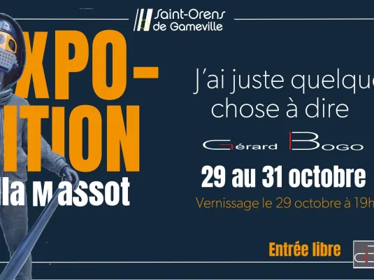Exposition à la Villa Massot : « J’ai juste quelque chose à dire »