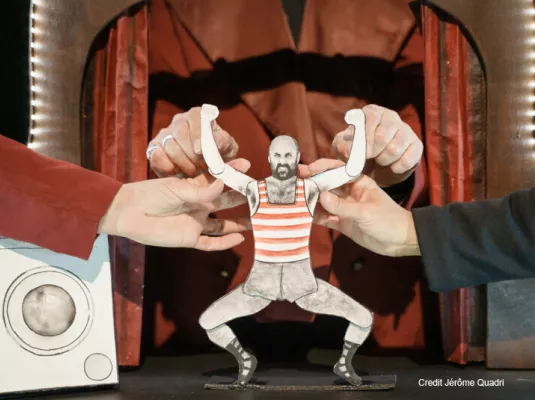 Hector, l’homme extraordinairement fort © Crédit : Jérôme Quadri