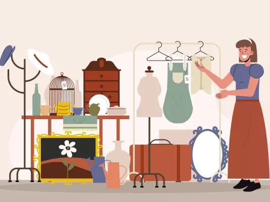 Vide grenier © Freepik