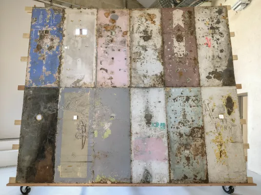 Visite guidée de l'exposition de Nicolas Daubanes