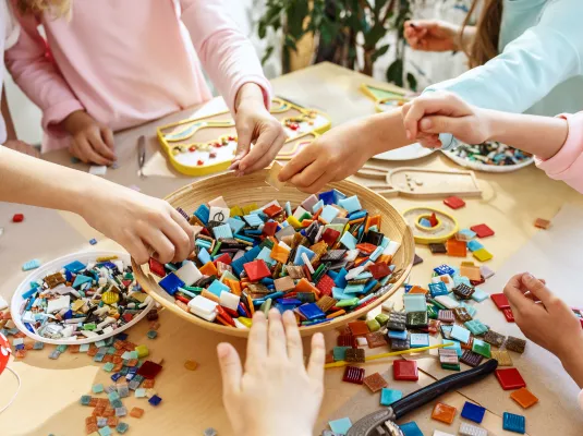 Atelier mosaïque