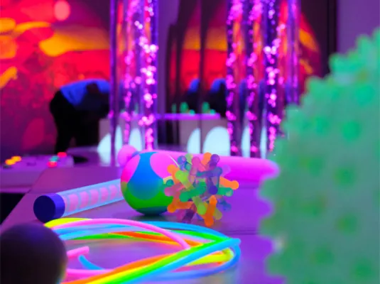 La magie de Snoezelen © Cie Faboulouse