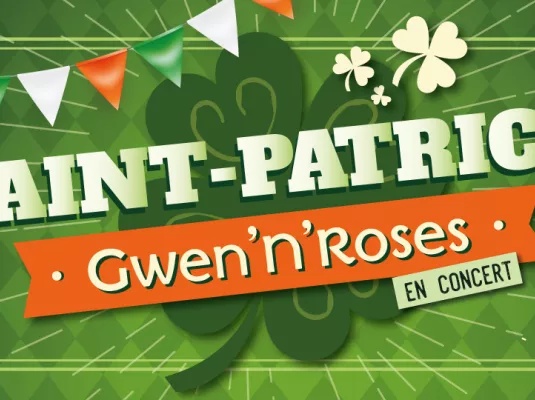 Concert de la Saint-Patrick : Gwen’n’roses - Vendredi 6 mars