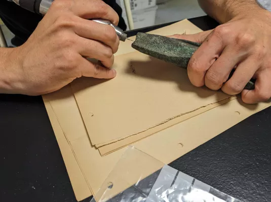 L’analyse chimique des dépôts de l’âge du Bronze
