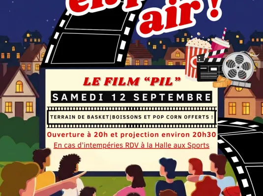 Cinéma en plein air © Mairie Aussonne