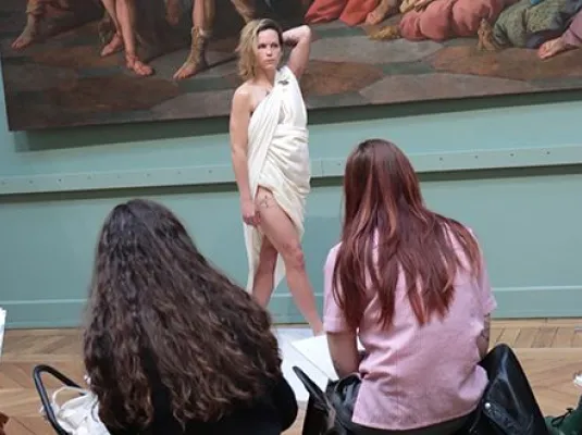 Atelier modèle vivant © Mairie de Toulouse - Musée des Augustins