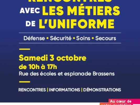 Rencontres avec les métiers de l'uniforme
