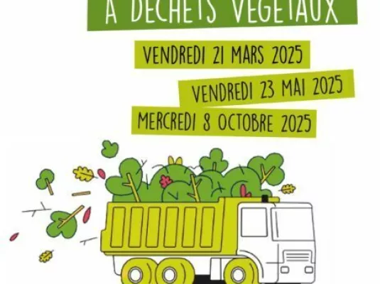 Benne à déchets végétaux - Mercredi 8 octobre