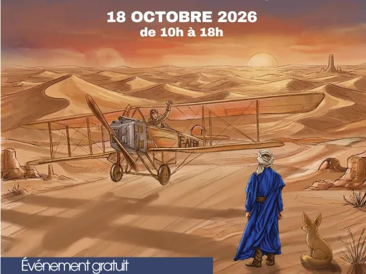 Dessine moi un avion : salon d'art et BD de l'Aéropostale © @L'Envol des Pionniers