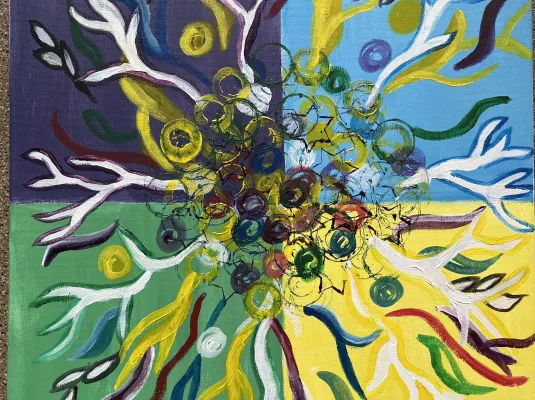 «L'art au service de la maladie chronique»
Des pratiques, des parcours, des devenirs. © Atelier d'art thérapie Diabète ensemble