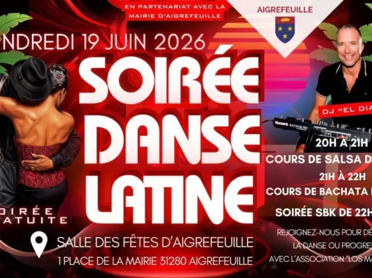 Soirée découverte danses latines - Vendredi 19 juin