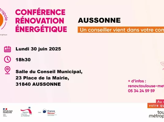Conférence Rénovation Energétique Aussonne