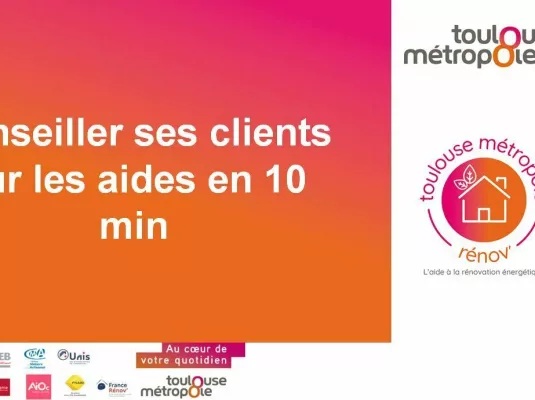 Professionnels : Webinaire "Parler des aides financières en 10 minutes"